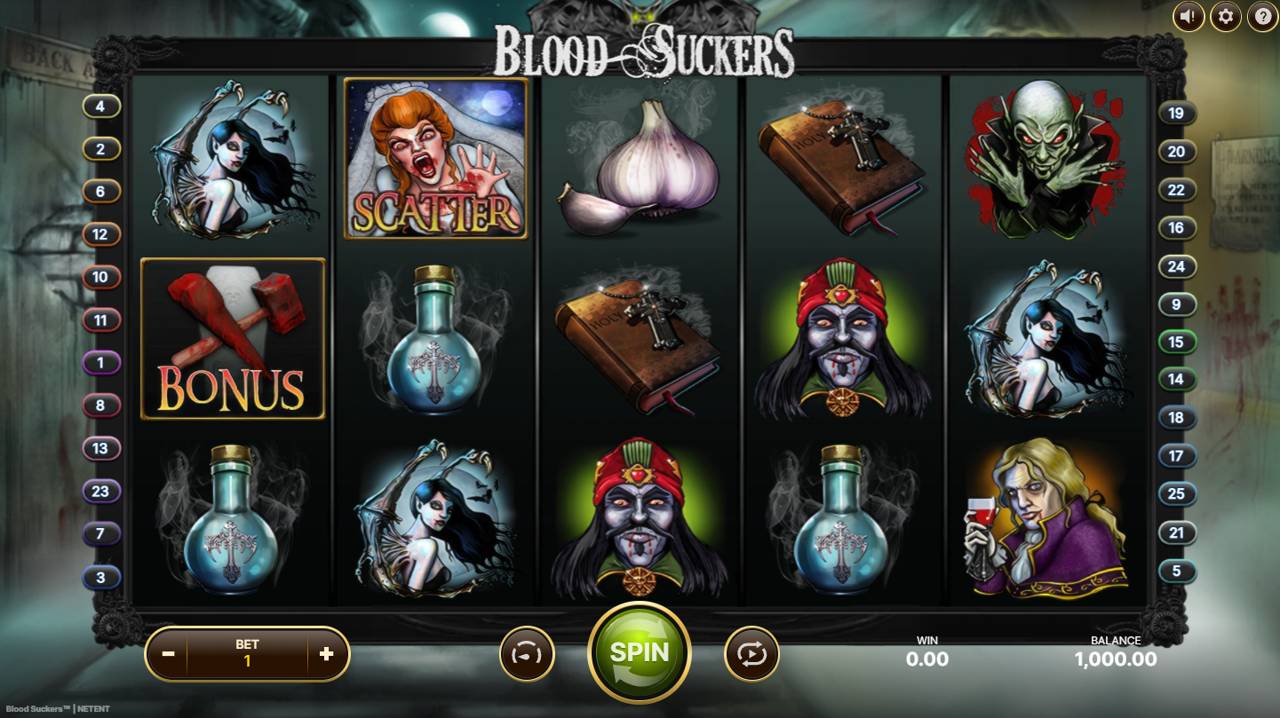 Blood Suckers (NetEnt) Image 2
